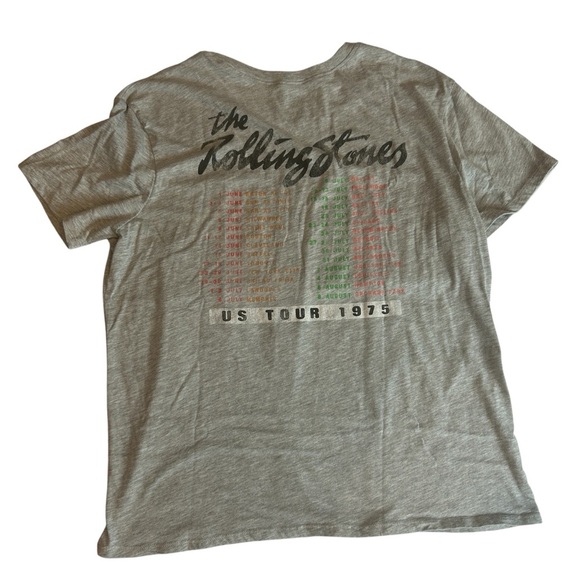 Rolling Stones Bravado Tee – 1975 Tour of the Americas Graphic Shirt SZ Large - Picture 10 of 13